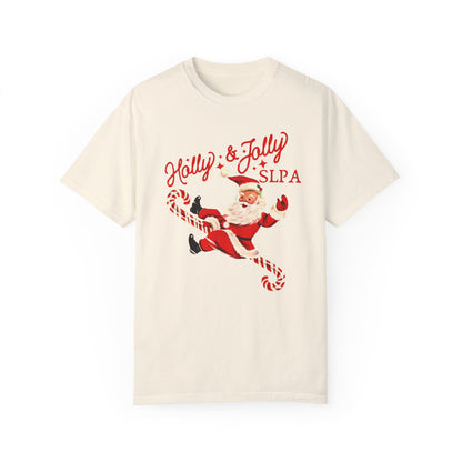 Holly & Jolly SLPA Comfort Colors T-Shirt