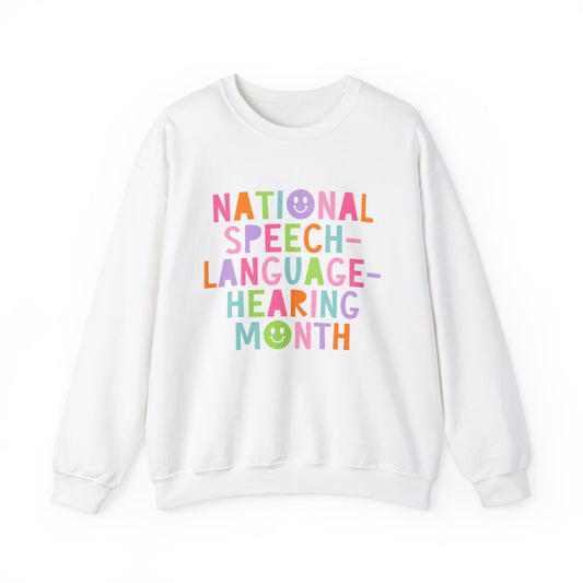 National Speech-Language-Hearing Month Sweatshirt