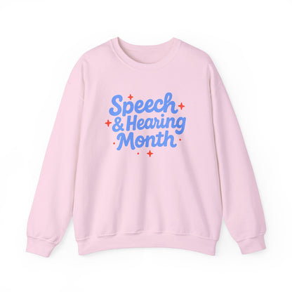Speech & Hearing Month Crewneck Sweatshirt