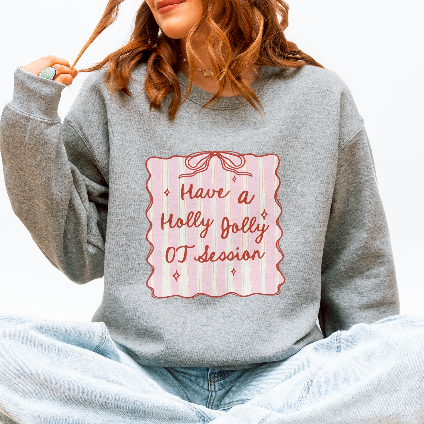 Holly Jolly OT Session Crewneck Sweatshirt