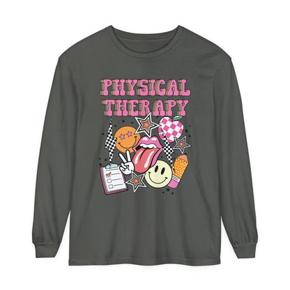 Retro PT Long Sleeve Comfort Colors T-shirt