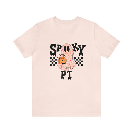 Spooky PT Checkerboard Jersey T-Shirt
