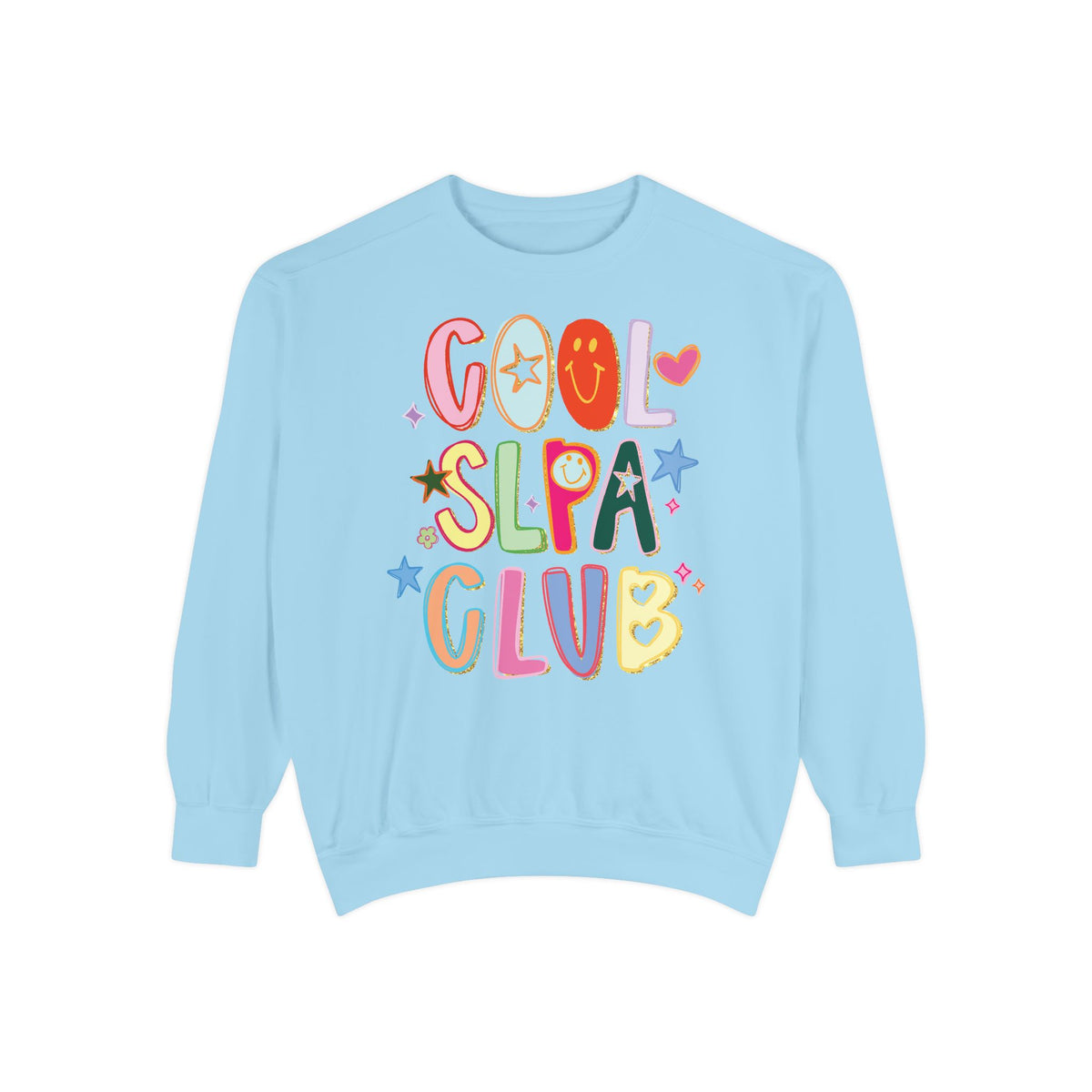 Cool SLPA Club Comfort Colors Sweatshirt