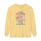 Fueled By Coffee and Early Intervention Long Sleeve Comfort Colors T-shirt