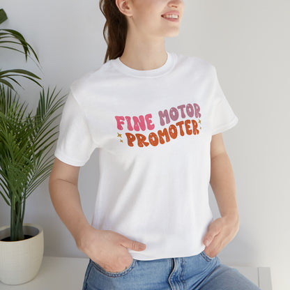 Fine Motor Promoter Jersey T-Shirt