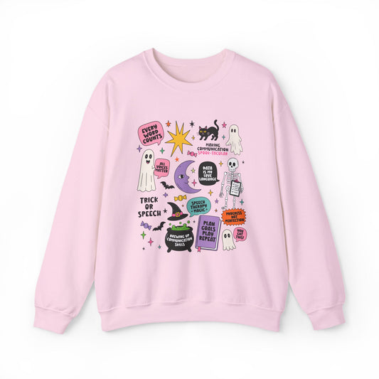 Spooky Icons Crewneck Sweatshirt
