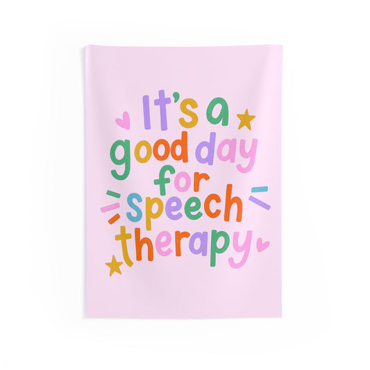 It's a Good Day for Speech Therapy Tapestry