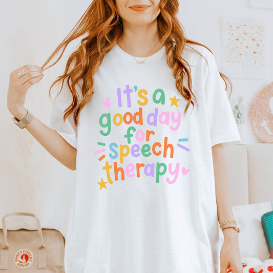 It's a Good Day For Speech Therapy Jersey T-Shirt