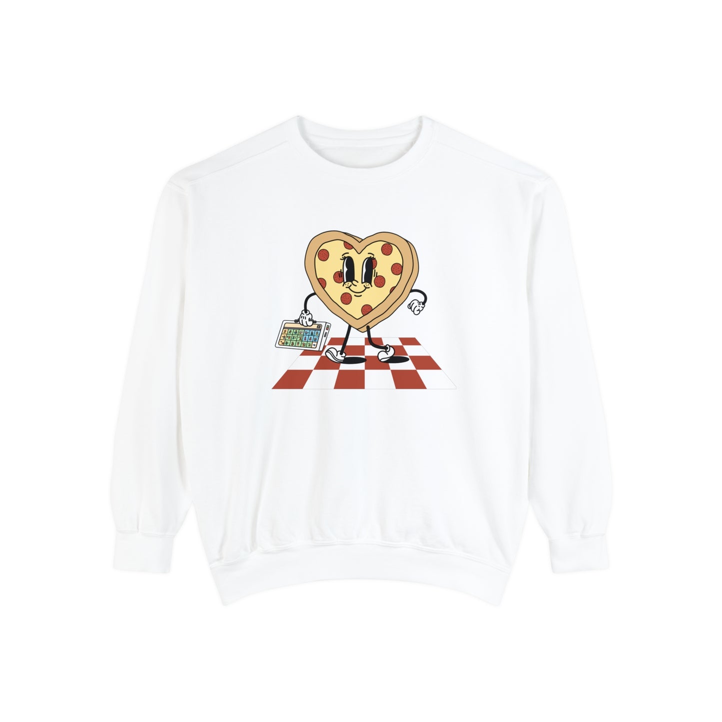 Pizza My Heart AAC Comfort Colors Sweatshirt