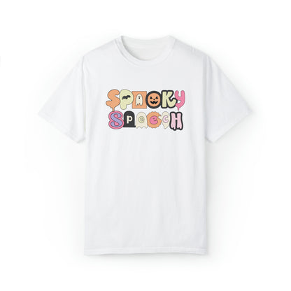 Spooky Speech Retro Comfort Colors T-Shirt