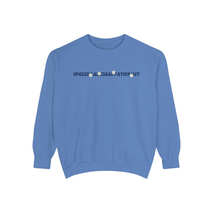 Speech Retro Daisy Comfort Colors Sweatshirt