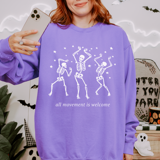 All Movement Is Welcome Comfort Colors Sweatshirt