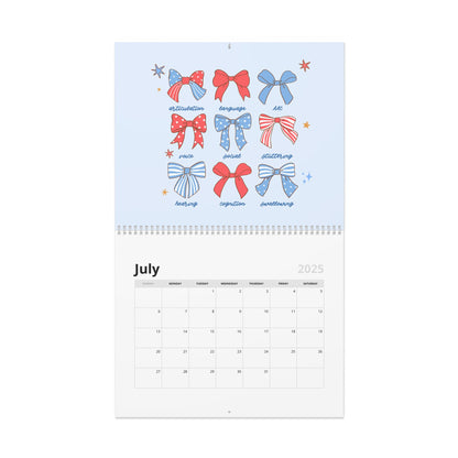 Speech-Language Pathology 2025-2026 School Year Wall Calendar