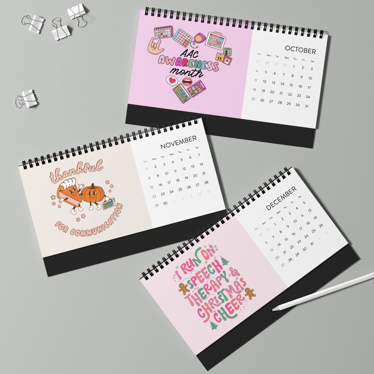 2026 SLP Desktop Calendar