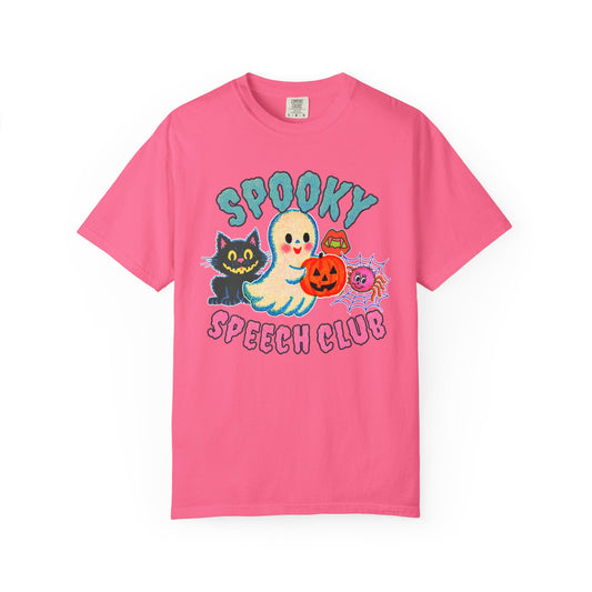 Spooky Speech Club Comfort Colors T-Shirt