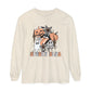 Spooky SLPA Retro Halloween Long Sleeve Comfort Colors T-Shirt