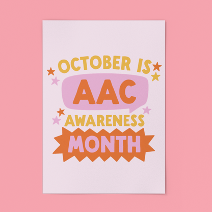 AAC Awareness Digital Poster Set