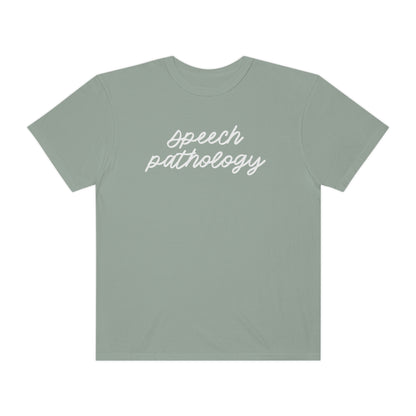 Speech Pathology Script Comfort Colors T-Shirt
