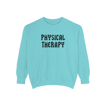 Physical Therapy Band Inspired Comfort Colors Sweatshirt
