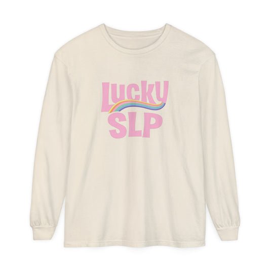 Lucky Charm SLP Long Sleeve Comfort Colors T-Shirt