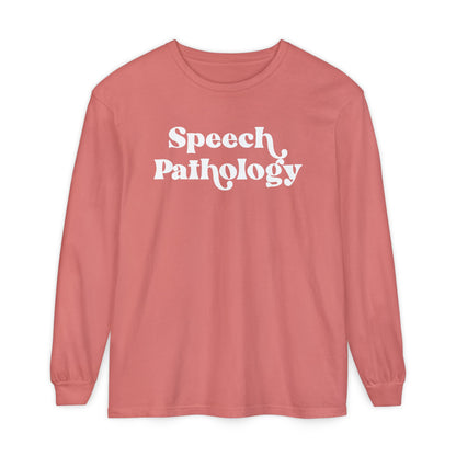 Speech Pathology Long Sleeve Comfort Colors T-shirt