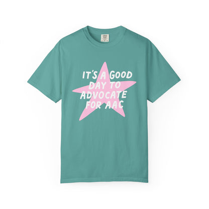 Advocate for AAC Star Comfort Colors T-Shirt