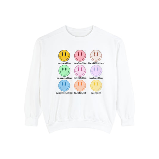 Retro Audiology Scope Comfort Colors Sweatshirt