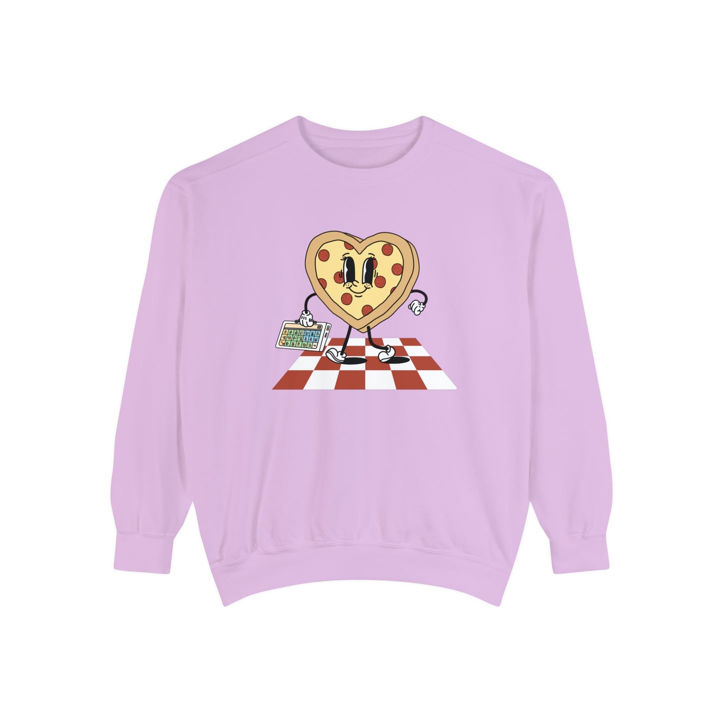 Pizza My Heart AAC Comfort Colors Sweatshirt