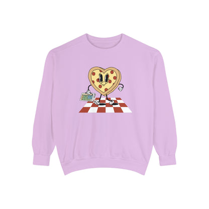 Pizza My Heart AAC Comfort Colors Sweatshirt