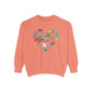 Autism Heart Comfort Colors Sweatshirt