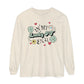 In My Lucky PT Era Long Sleeve Comfort Colors T-Shirt
