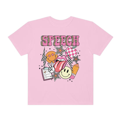 Retro Speech Comfort Colors T-Shirt