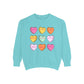 PT Scope Candy Hearts Comfort Colors Sweatshirt