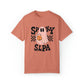 Spooky SLPA Checkerboard Comfort Colors T-Shirt