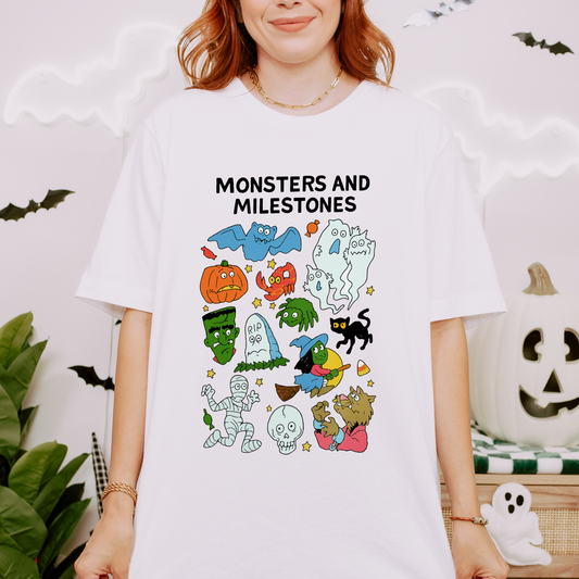 Monsters and Milestones Jersey T-Shirt
