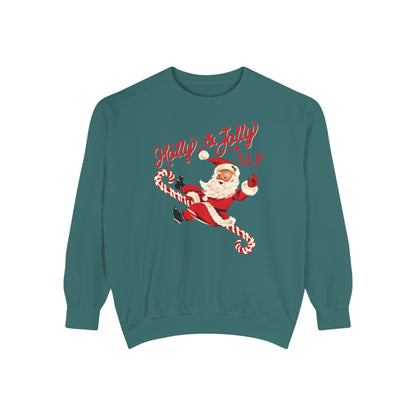Holly & Jolly SLP Comfort Colors Sweatshirt