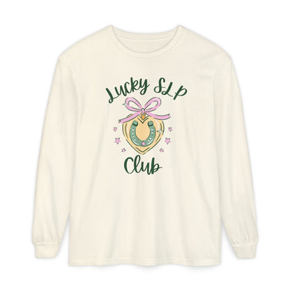 Lucky SLP Club Long Sleeve Comfort Colors T-Shirt