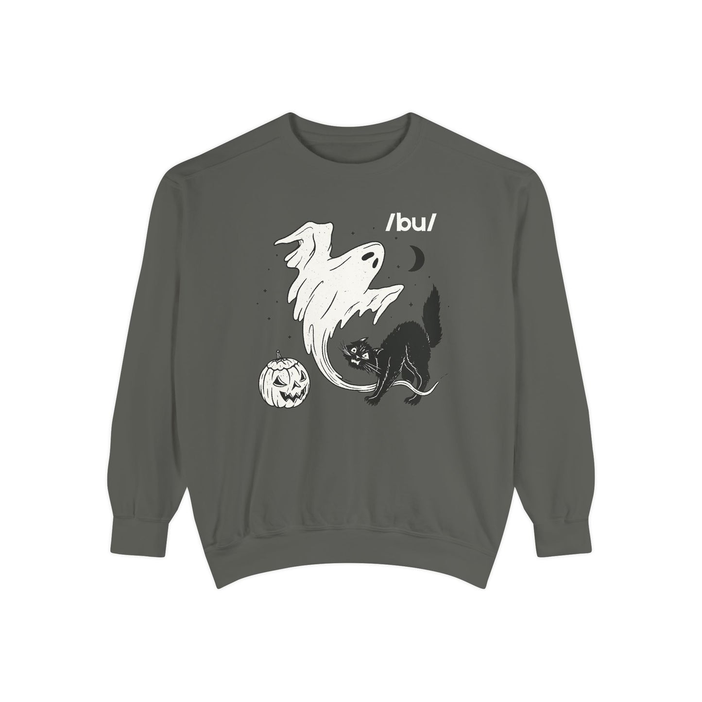 Boo Phonetic Spooky Comfort Colors Sweatshirt
