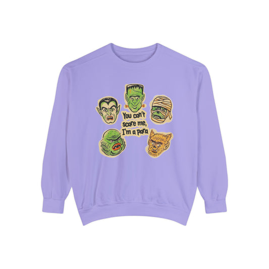 You Can't Scare Me, I'm a Para Comfort Colors Sweatshirt