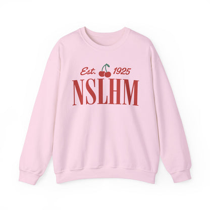 NSLHM Cherries Sweatshirt | Front and Back Print