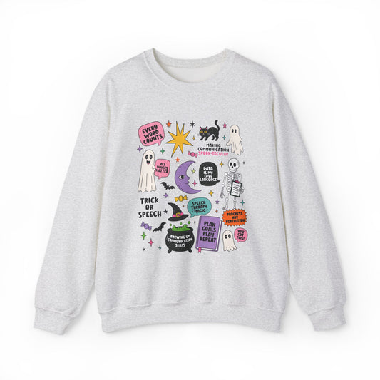Spooky Icons Crewneck Sweatshirt