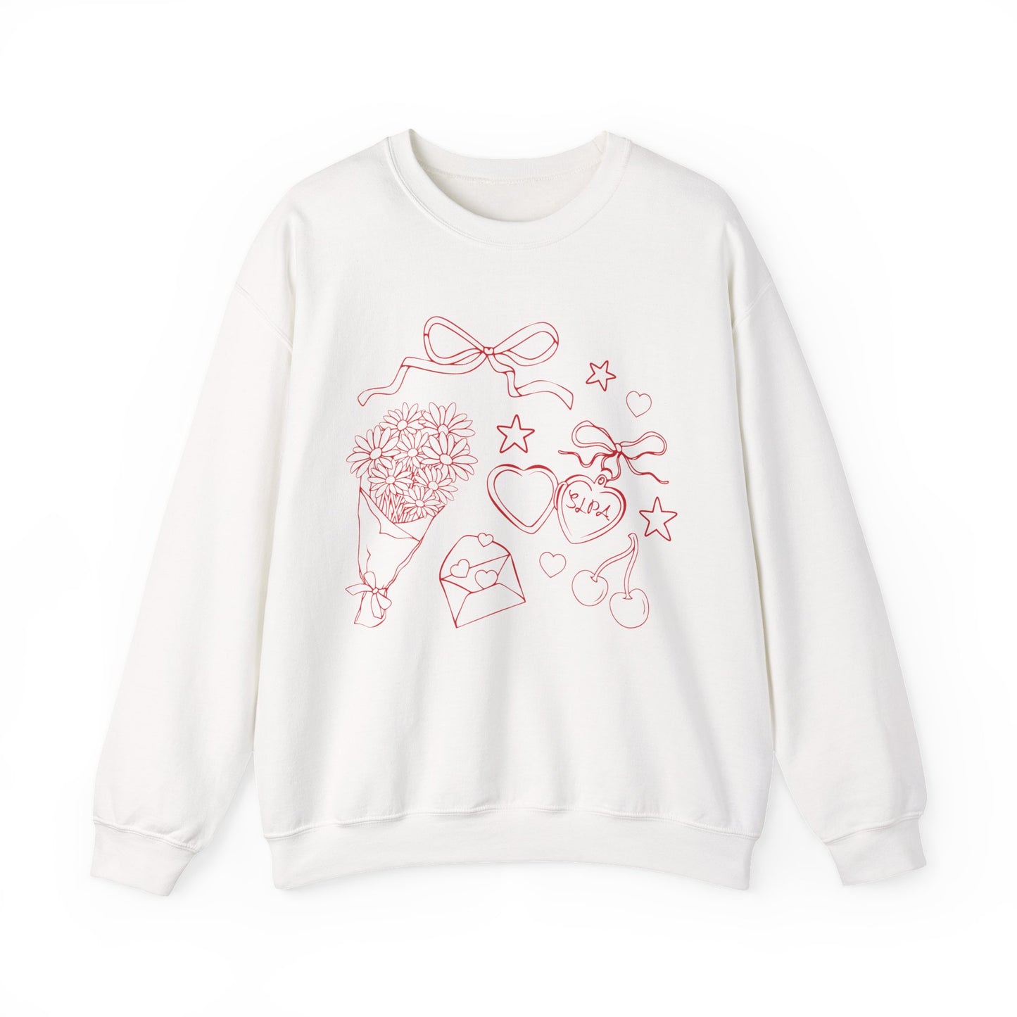 SLPA Whimsy Doodles Crewneck Sweatshirt