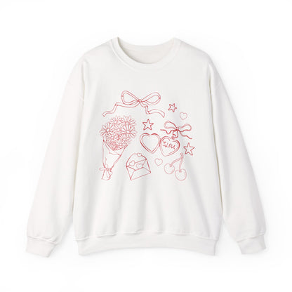 SLPA Whimsy Doodles Crewneck Sweatshirt