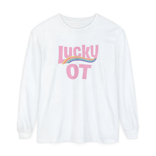Lucky Charm OT Long Sleeve Comfort Colors T-Shirt