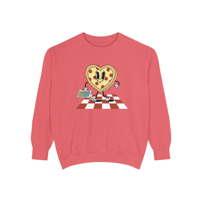 Pizza My Heart AAC Comfort Colors Sweatshirt