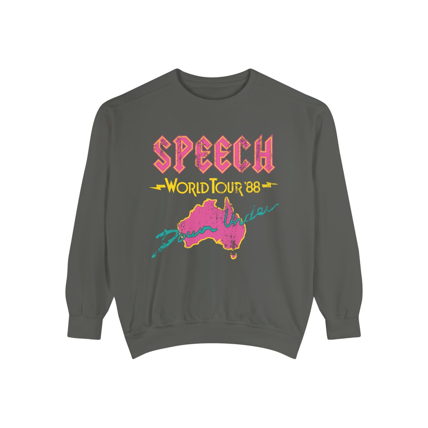Speech World Tour Comfort Colors Sweatshirt