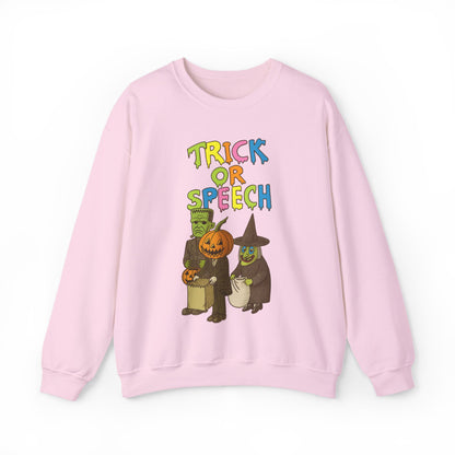 Trick or Speech Crewneck Sweatshirt