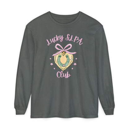 Lucky SLPA Club Long Sleeve Comfort Colors T-Shirt