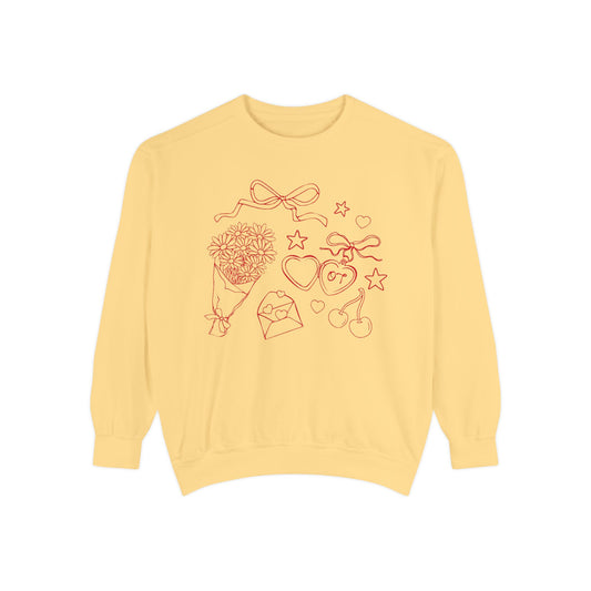 OT Whimsy Doodles Comfort Colors Sweatshirt