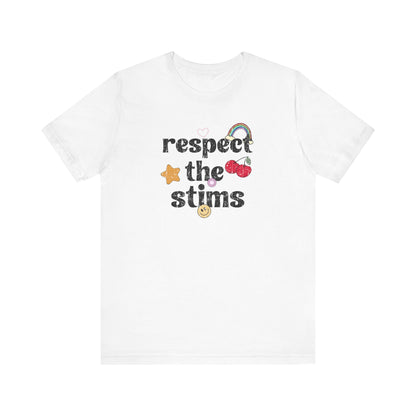 Respect The Stims Distressed Jersey T-Shirt